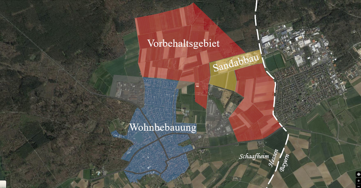Entwurf Regionalplan Südhessen 2024