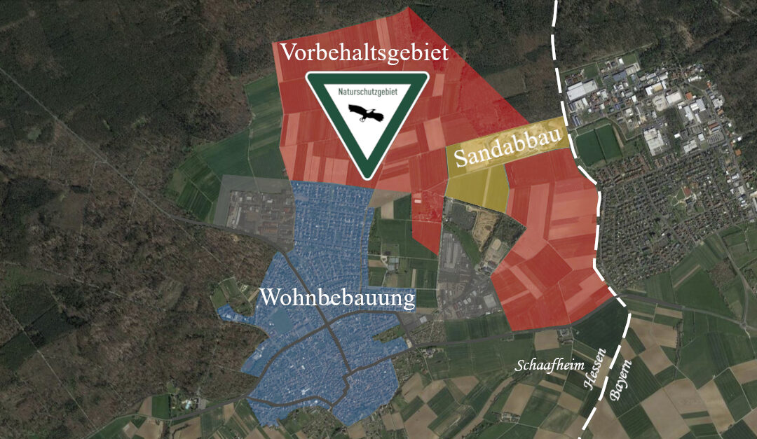 Antrag für eine Schutzgebietsregelung zum Quarzsandtagebau