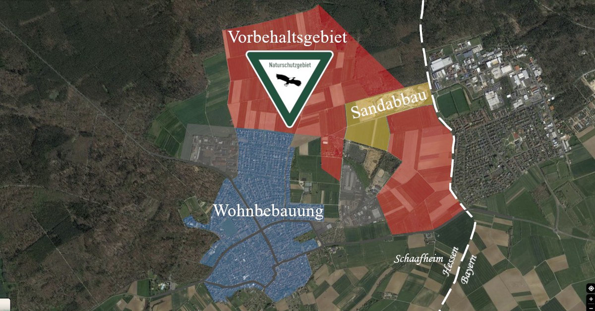 FWG fordert die Entwicklung eines Naturschutzgebiets im Vorbehaltsgebiet