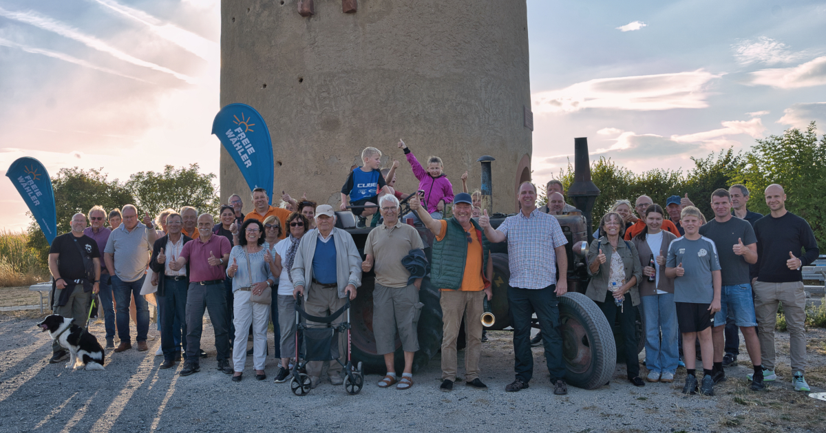 20260817_Sundowner_Wartturm.-FWG Schaafheim – FW Bachgau Wartturm verbindet Freie Wähler aus Großostheim und Schaafheim