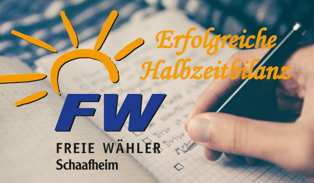 FWG zieht erfolgreiche Halbzeitbilanz